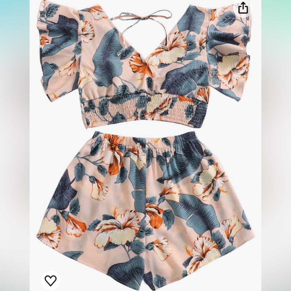 SweatyRocks Women’s Two Piece Set